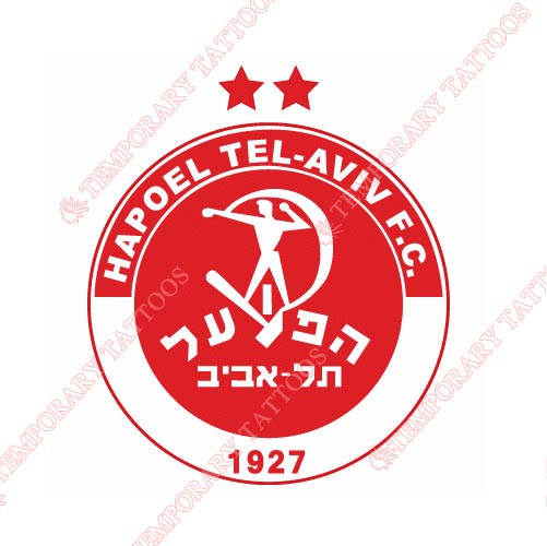 Hapoel Tel Aviv Customize Temporary Tattoos Stickers NO.8349